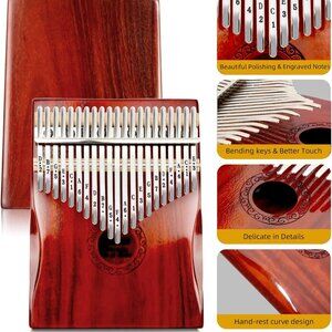 Professional Kalimba handcrafted high quality wood(17 Keys)